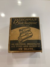 Vintage Berghman Skate Sharpener In Box