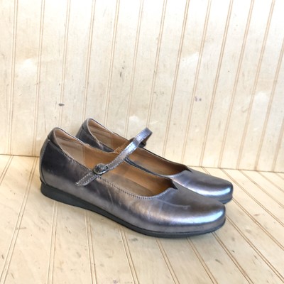 pewter mary jane shoes