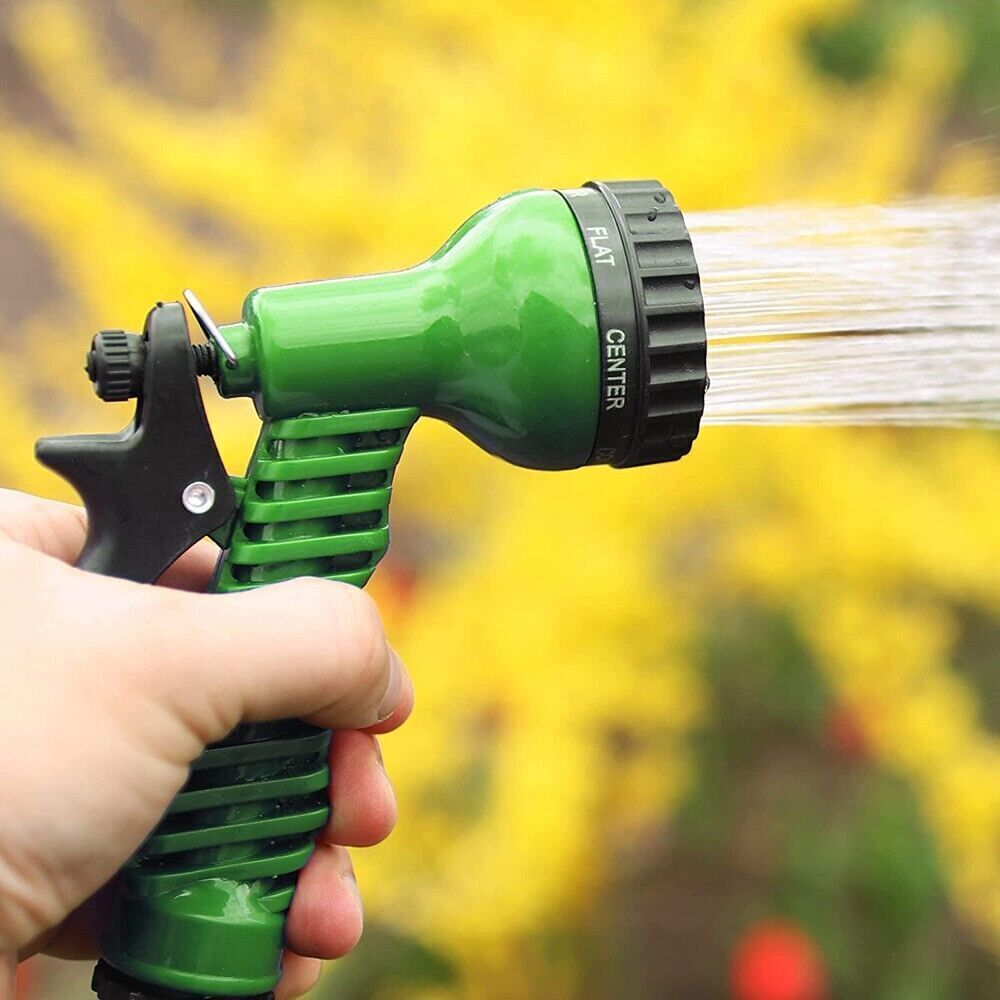 Heavy Duty Expandable Flexible Garden Magic Water Hose Pipe & Spray Gun