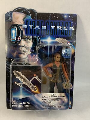 Star Trek First Contact Lily MOC Action Figure Playmates 1996 NOS