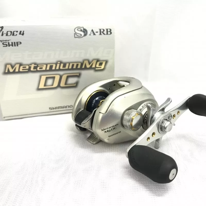 Shimano Baitcasting Reel 08 Metanium Mg DC7 Right Used with Box F/S