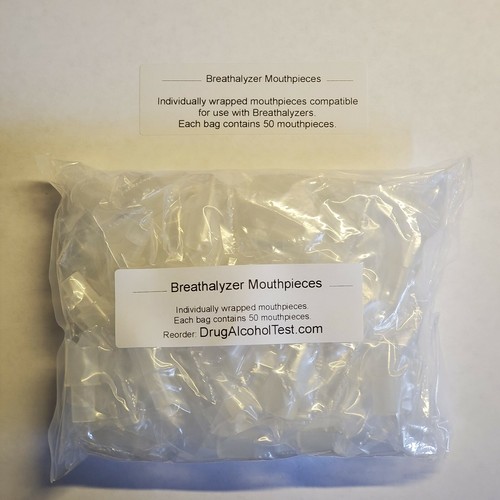 Breathalyzer Mouthpieces, 1 bag of 50 MouthPieces. eBay