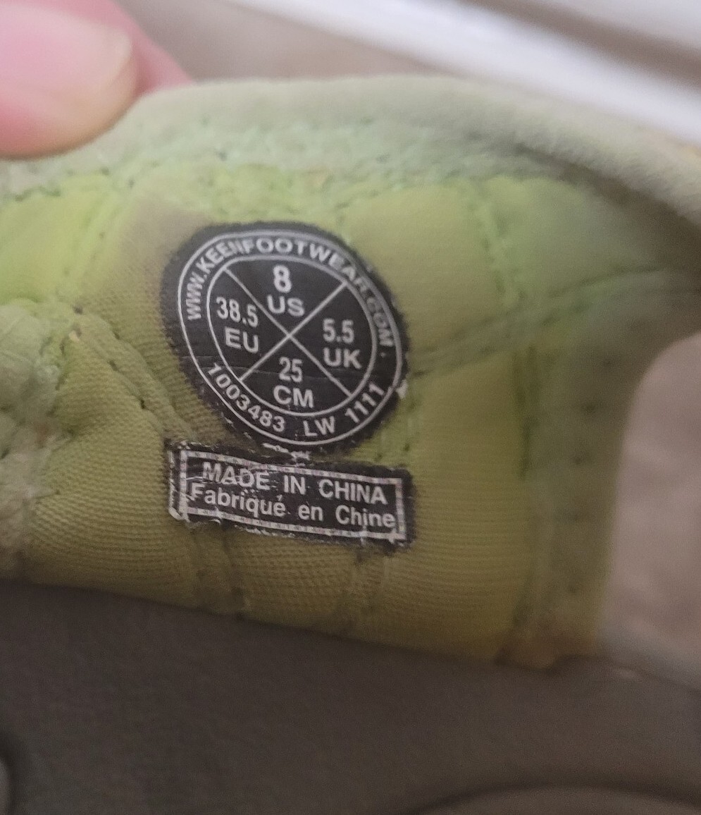 Sandali Keen donna taglia 8 grigi trail escursionismo impermeabili sport outdoor