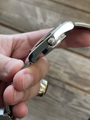 BRA80年！レア！Miguezinho Gabriel/Same Vintage Zenith Defy Red fume Sunburst Dial a7682 Automatic Watch