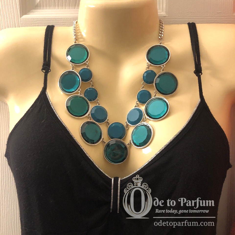 Stunning Teal Turquoise Bib Layered Statement Nec… - image 5