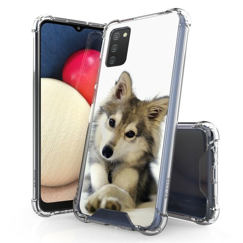 Slim Back Hardcover Flexible TPU Stoßstange Hülle für Samsung Galaxy A02s - Bild 52 von 91