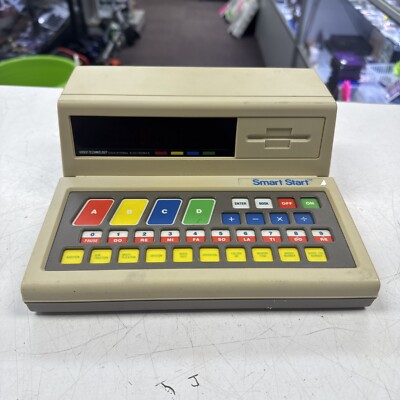 Vintage 1987 VTech Smart Start Computer Maths Educational Toy TESTED & WORKING