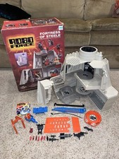 rare Robo Force Fortress Of Steele Ideal vintage playset and nice original box
