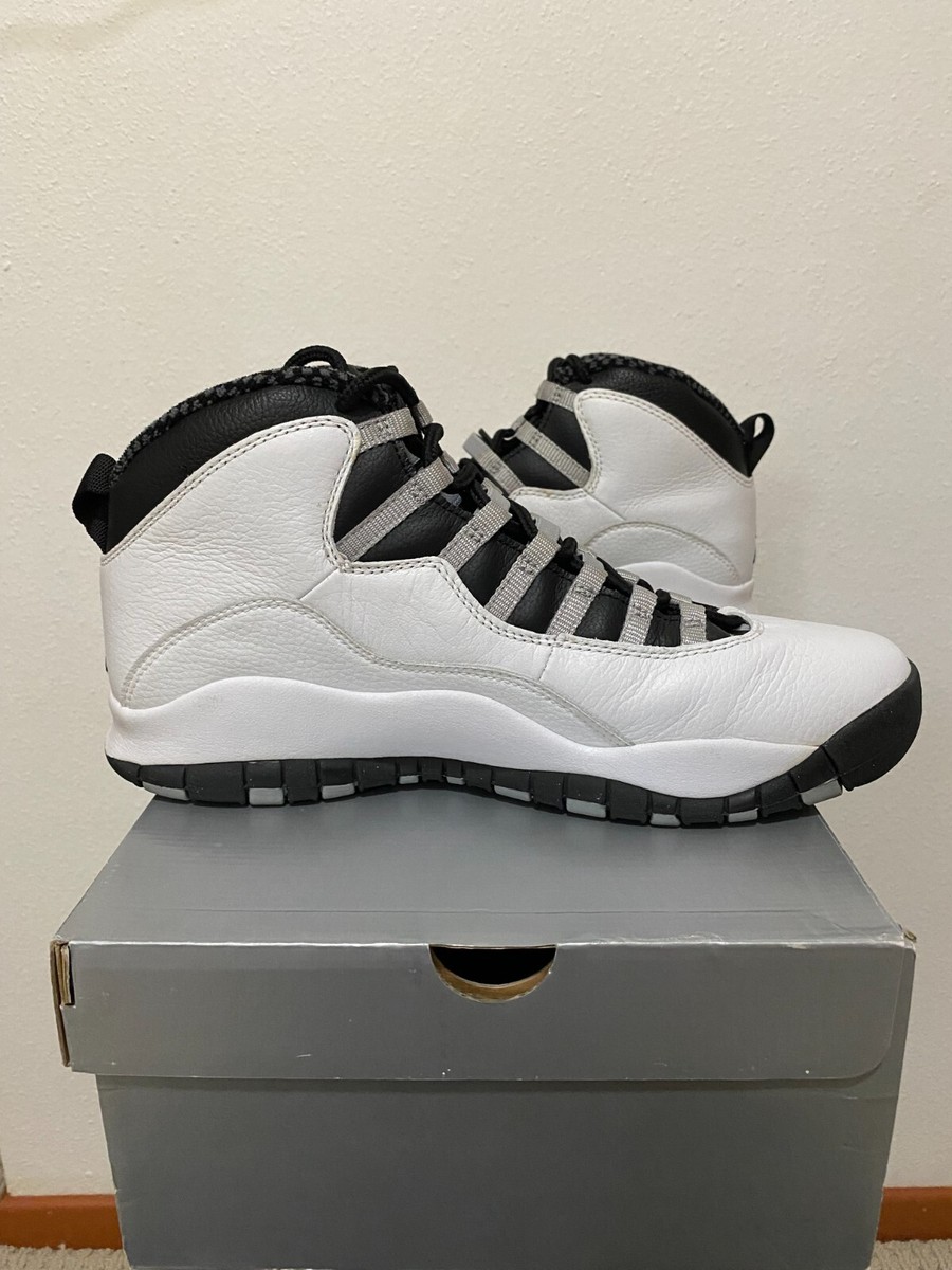 Size 10.5 - Air Jordan 10 Retro 2005 Steel, new unused, very clean