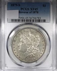 1879-S Reverse of 1878 Morgan Dollar PCGS XF45 Circulated Key Date $1