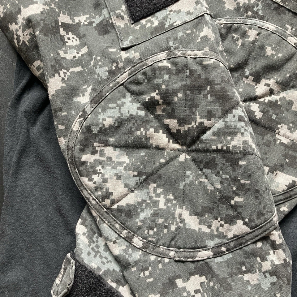 Camisa de Combate Tru Spec XLR XL Camuflaje Militar Manga Larga Gris Camuflaje Foto 4 de 4