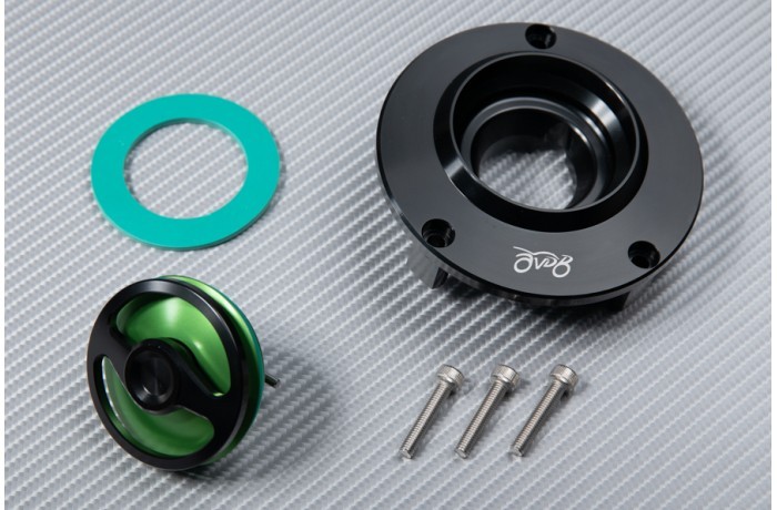 Bouchon de réservoir vert rapide Honda CBR 650 R fini les galères de clé