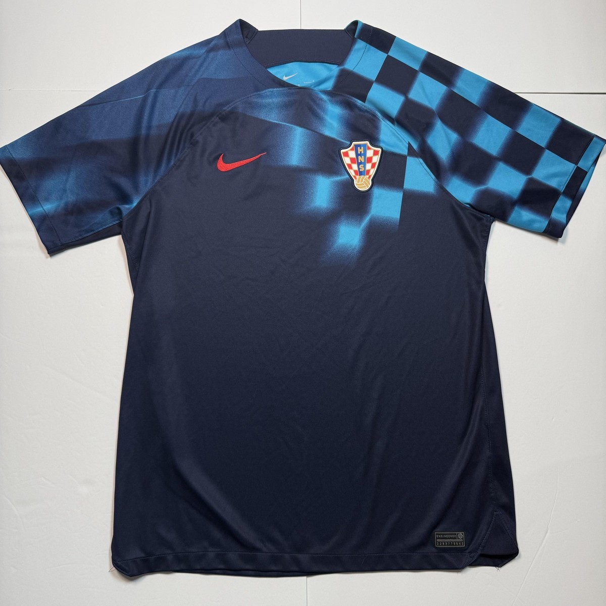 Nike Croatia Soccer World Cup Mens Large 2022/23 Stadium Away