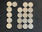 1953/ 54 Franklin Half Dollar 90% Silver Lot of 20