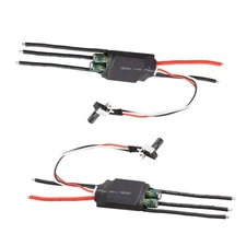 200W 7-24V DC 2pcs 3-phase Brushless Motor Driver BLDC ESC Speed Controller