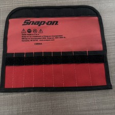 Snap On 9pc C0900a Midget Mini Wrench Spanner Set Holder Pouch Sleeve No Tools