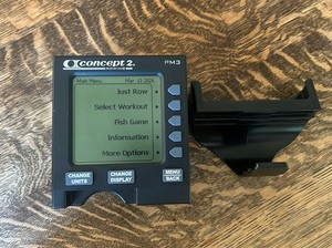 Concept 2 PM3 Performance Screen Monitor for Phone Holder Fish Game