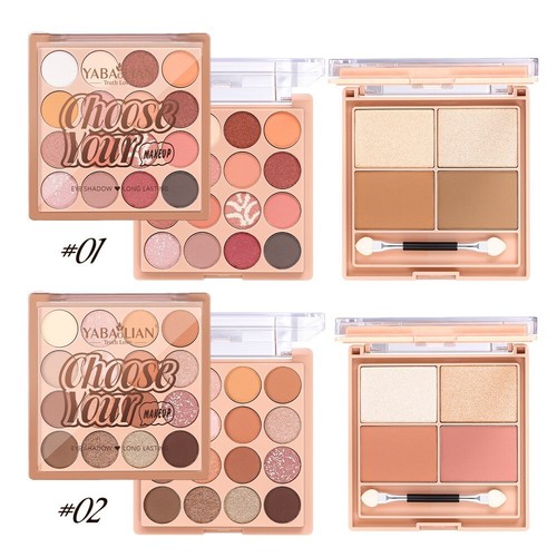 Matte 16-Color Eyeshadow Earth Multi-Color Natural Pearlescent Eyeshadow - Picture 4 of 9