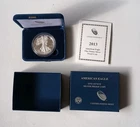 2013-W $1 US Mint Proof American Silver Eagle w/ Box & COA