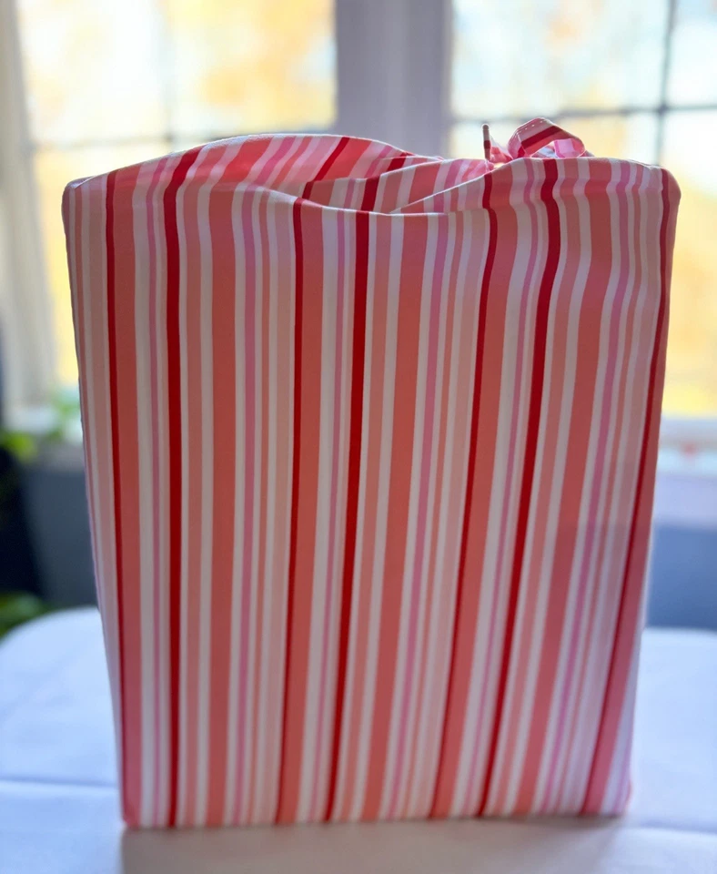 Juego de sábanas QVC Home Reflections microfibra tamaño queen - 4 fundas de almohada a rayas NUEVO Foto 3 de 3