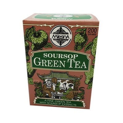 Mlesna Soursop green tea, Loose Leaf Tea 200g