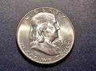 Gem BU 1956 Franklin Half Dollar