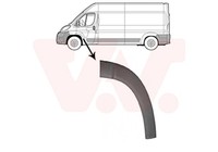 VAN Wezel Zier-/Schutzleiste TüR 1651403 FüR Ducato Fiat Jumper CitroËN Opel U9