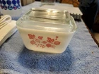 Vintage Pyrex Pink Gooseberry Small Dish