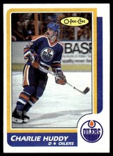 1986-87 O-Pee-Chee Charlie Huddy Edmonton Oilers #211