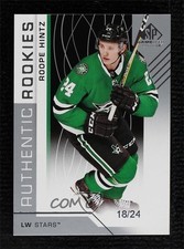2018-19 Upper Deck SP Game Used Authentic Rookies 18/24 Roope Hintz #138 0c3