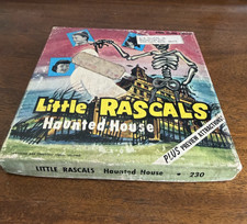 Vintage Little Rascals Haunted House 8mm Home Movie Halloween Film 1960s 3 inch