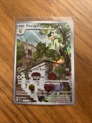 Floragato - 197/193 Paldea Evolved  Illustration Rare Pokemon - NM/MINT
