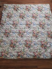 Vintage Ralph Lauren Allison King Comforter 94"x89" Floral Bedspread