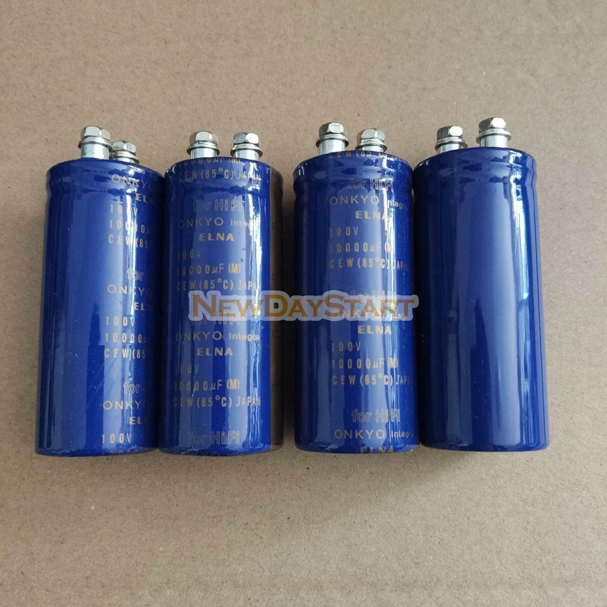 4PCS 10000uF 100V ELNA HiFi Audio Filter Electrolytic Capacitors 35*80MM