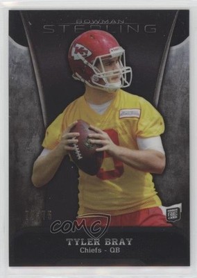 2013 Bowman Sterling Black Refractor 73/75 Tyler Bray #29 Rookie RC 0kz8