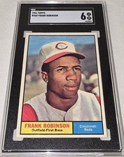 1961 Topps Frank Robinson #360 SGC 6 (EX-MT) HOF.