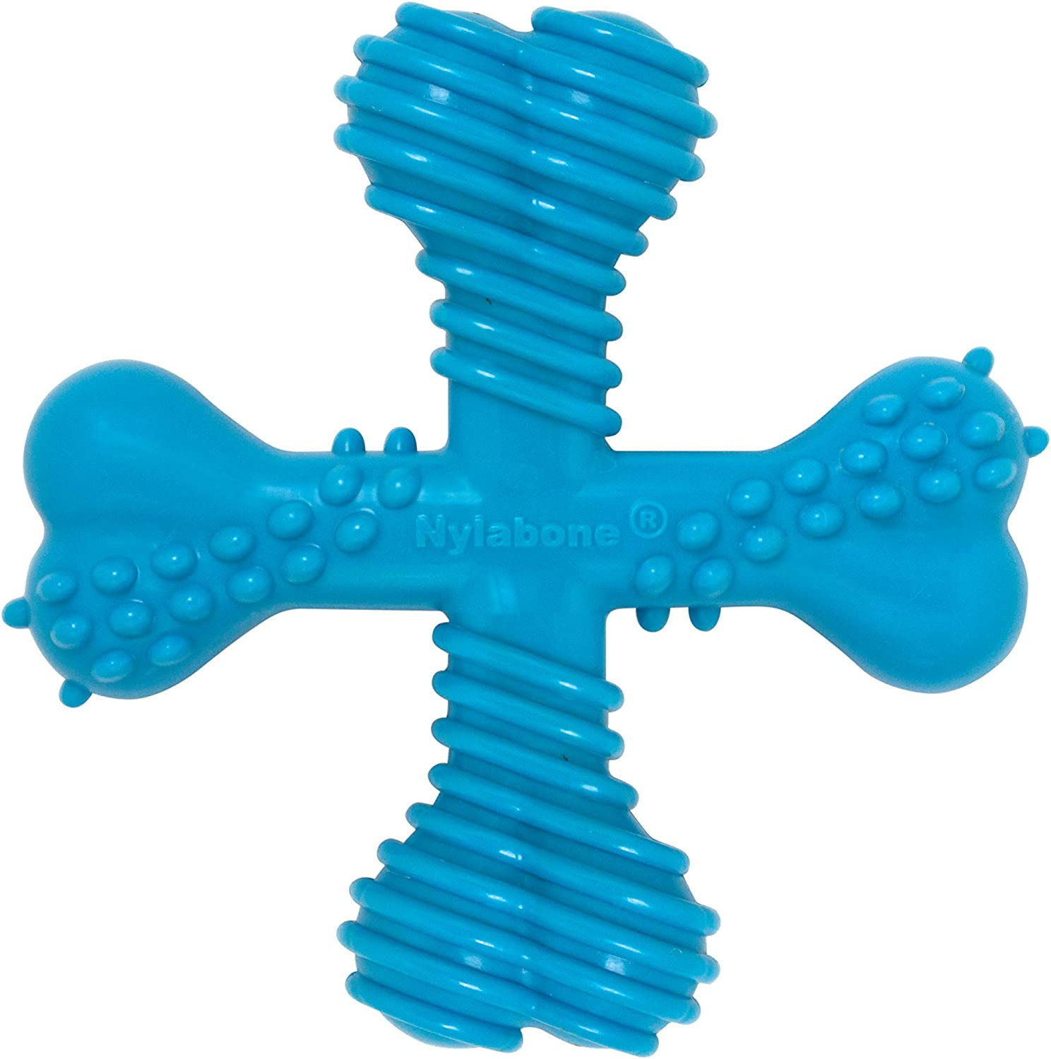 Nylabon Power Chew Comfort Hold X Bone Chew Toy for Dogs, Be