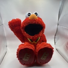 2005 Mattel T.M.X. Special Edition Elmo Talking Plush Toy Sesame Street