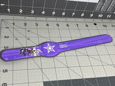 Chuck E Cheese Purple Birthday Star Bracelet Rubber Bracelet 2018