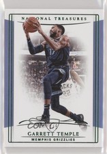 2018-19 Panini National Treasures Emerald 2/5 Garrett Temple #92 6fs