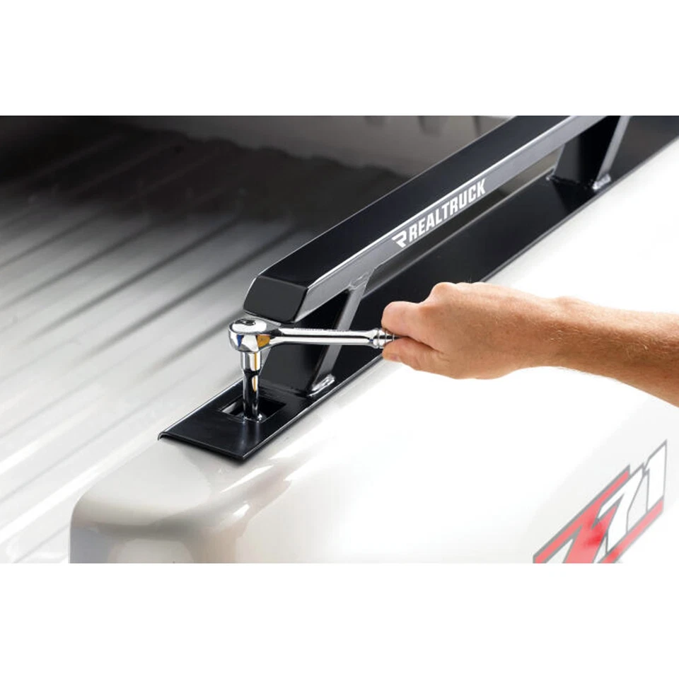 BackRack Siderails for Dodge Ram w/ 6.4' Bed w/o Ram Box Foto 3 de 4