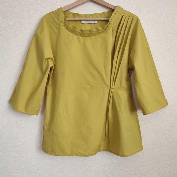 Women Cacharel Shirt Mustard Cotton 36 / S / 44