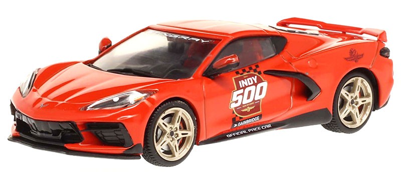Miniature Chevrolet Corvette C8 Stingray 2020 Greenlight en métal injecté