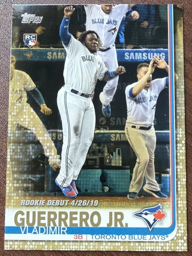 Vladimir Guerrero Jr. [Gold] #US62 2019 Topps Update card
