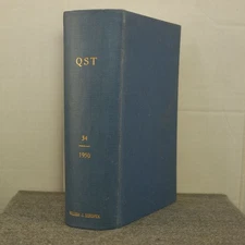 1950 QST Volume Get Birthyear or First Ham License Year Great Gift for Friend