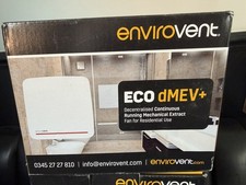 Extractor Fan -Envirovent ECO dMEV+ S 17VDC & CT- 17/18 EVOWATT - Brand New