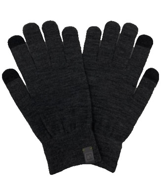 UR Welness L18656 Men's Charcoal Heather Boundary Shima Knit Gloves One Size