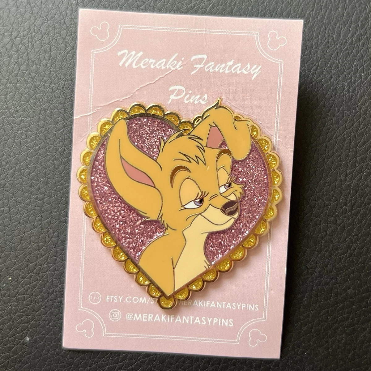 Lady & the Tramp Valentine's Day Contemporary Disney Pins, Patches