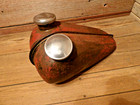 Vintage Motorcycle Gas Tank Chopper Double Fuel Cap Retro Old School