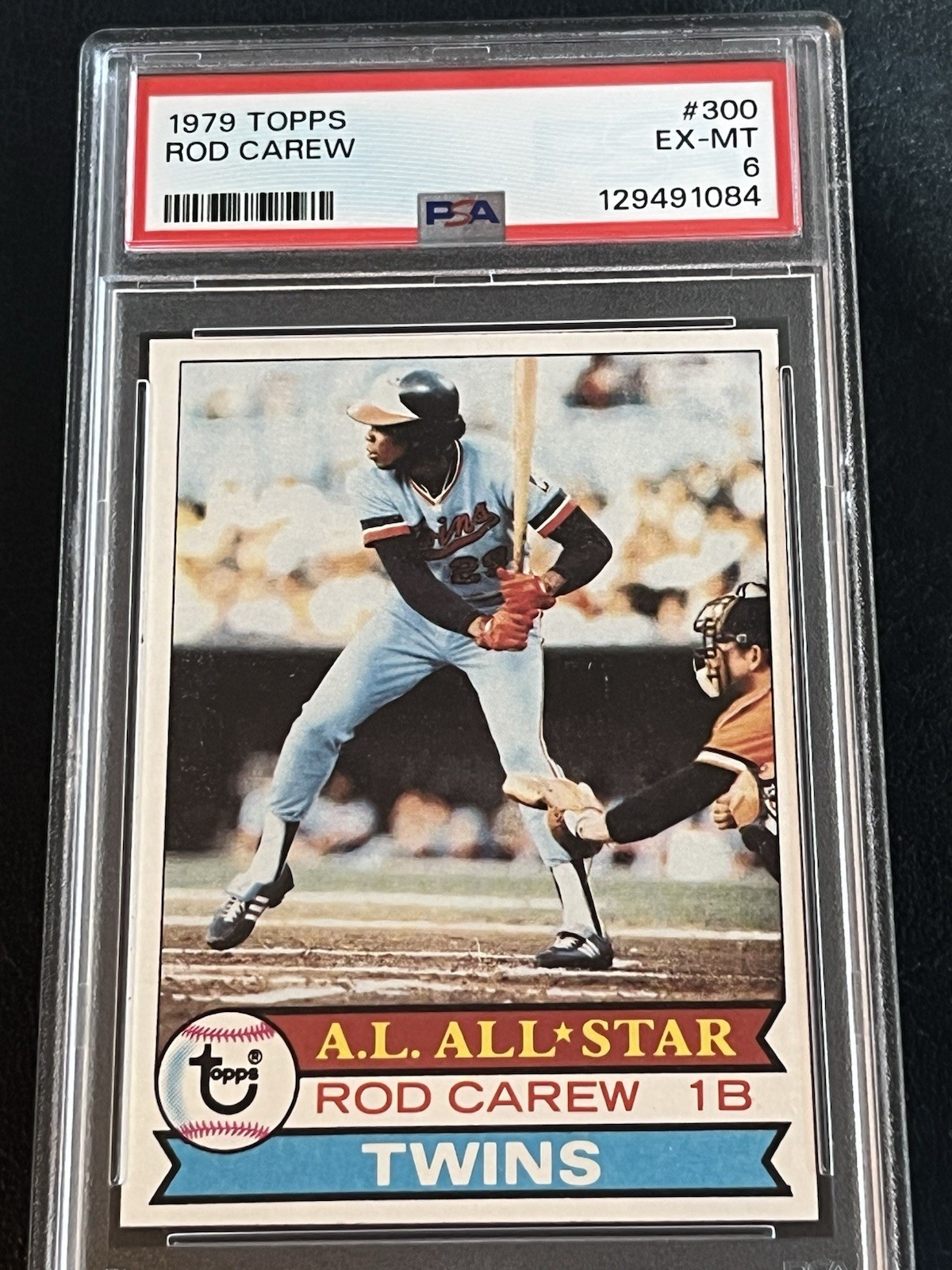 1979 Topps - Rod Carew #300 - PSA 6 EX-MT
